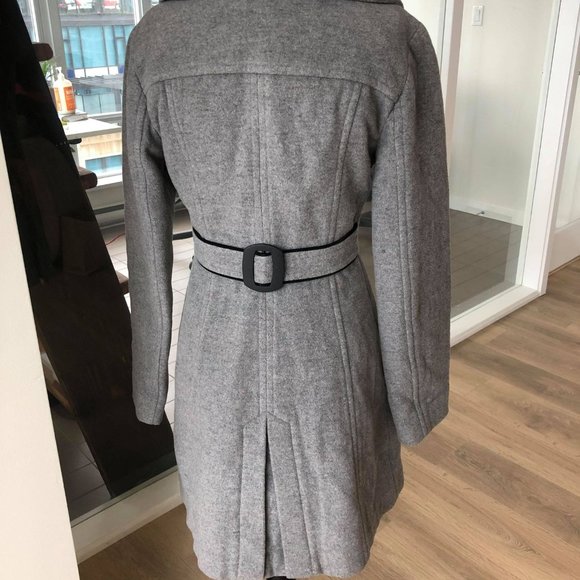 ✨ SOIA & KYO High-collared Wool Coat - XS - Picture 2 of 5